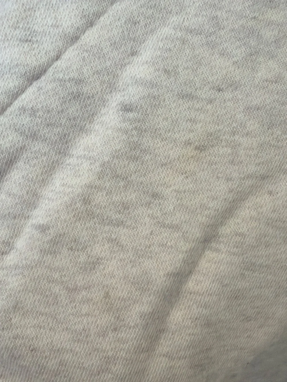 Nike Light Gray Crewneck Hoodie with White Logo